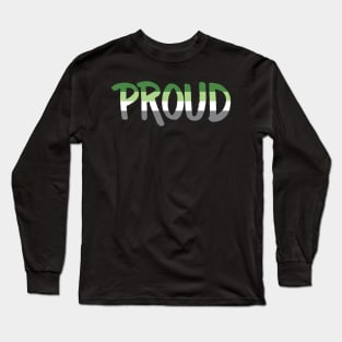 Proud - Aromantic Long Sleeve T-Shirt